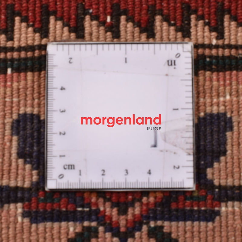 Perski dywan - Nomadyczny - 285 x 194 cm - bordowa czerwień