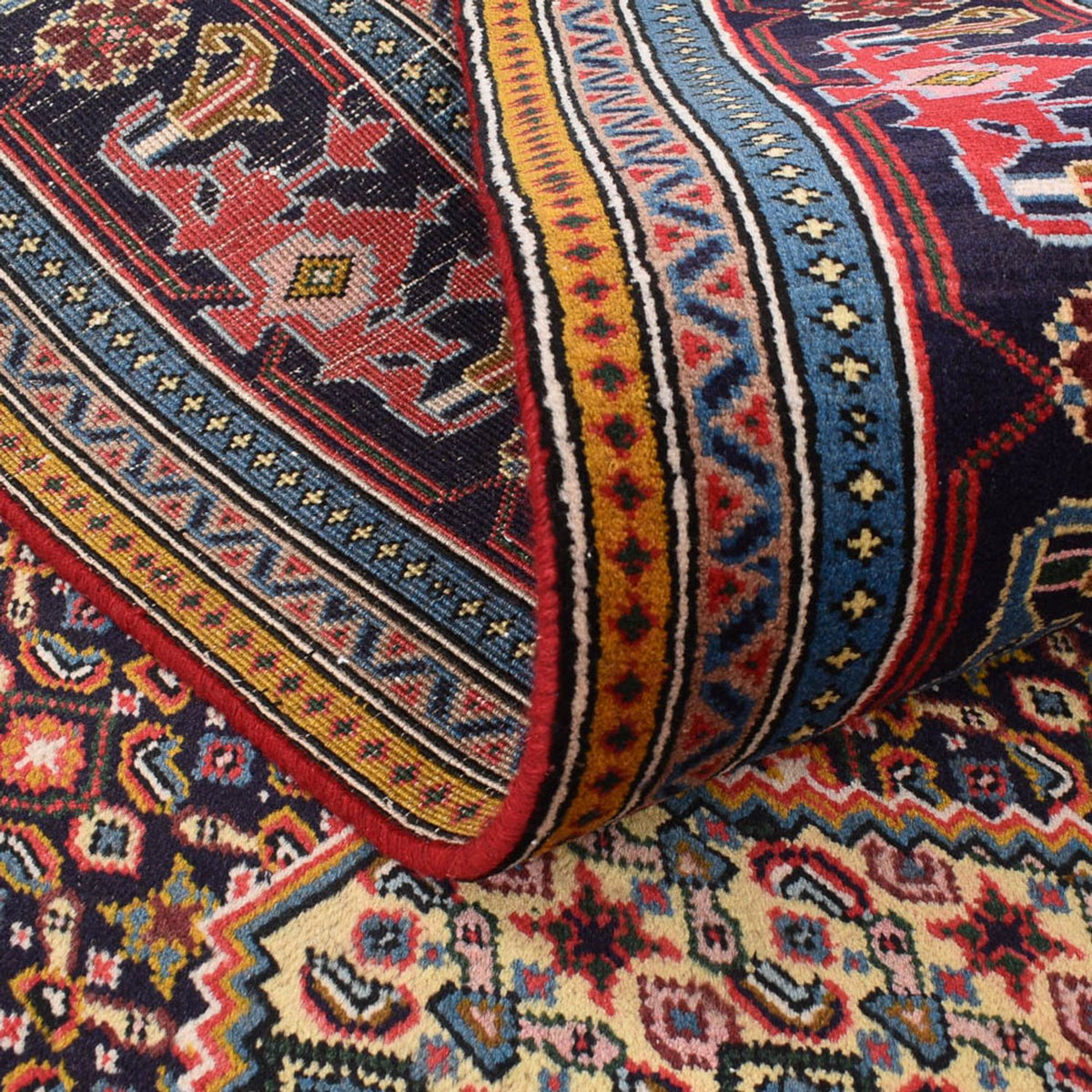 Perski dywan - Nomadyczny - 297 x 199 cm - jasna czerwień