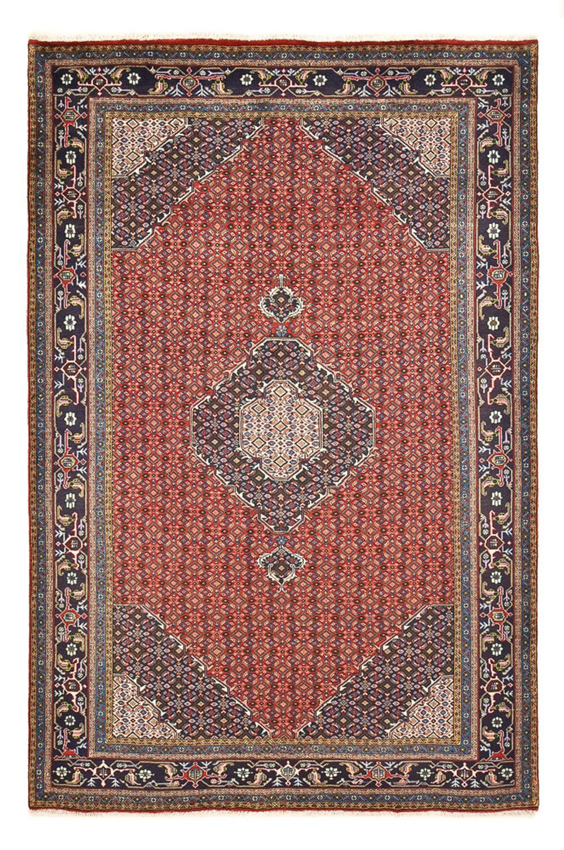 Perski dywan - Nomadyczny - 287 x 192 cm - bordowa czerwień