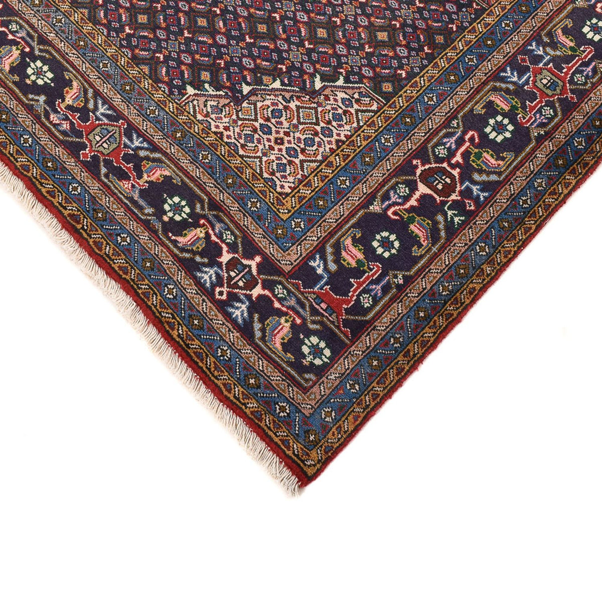 Perski dywan - Nomadyczny - 287 x 192 cm - bordowa czerwień