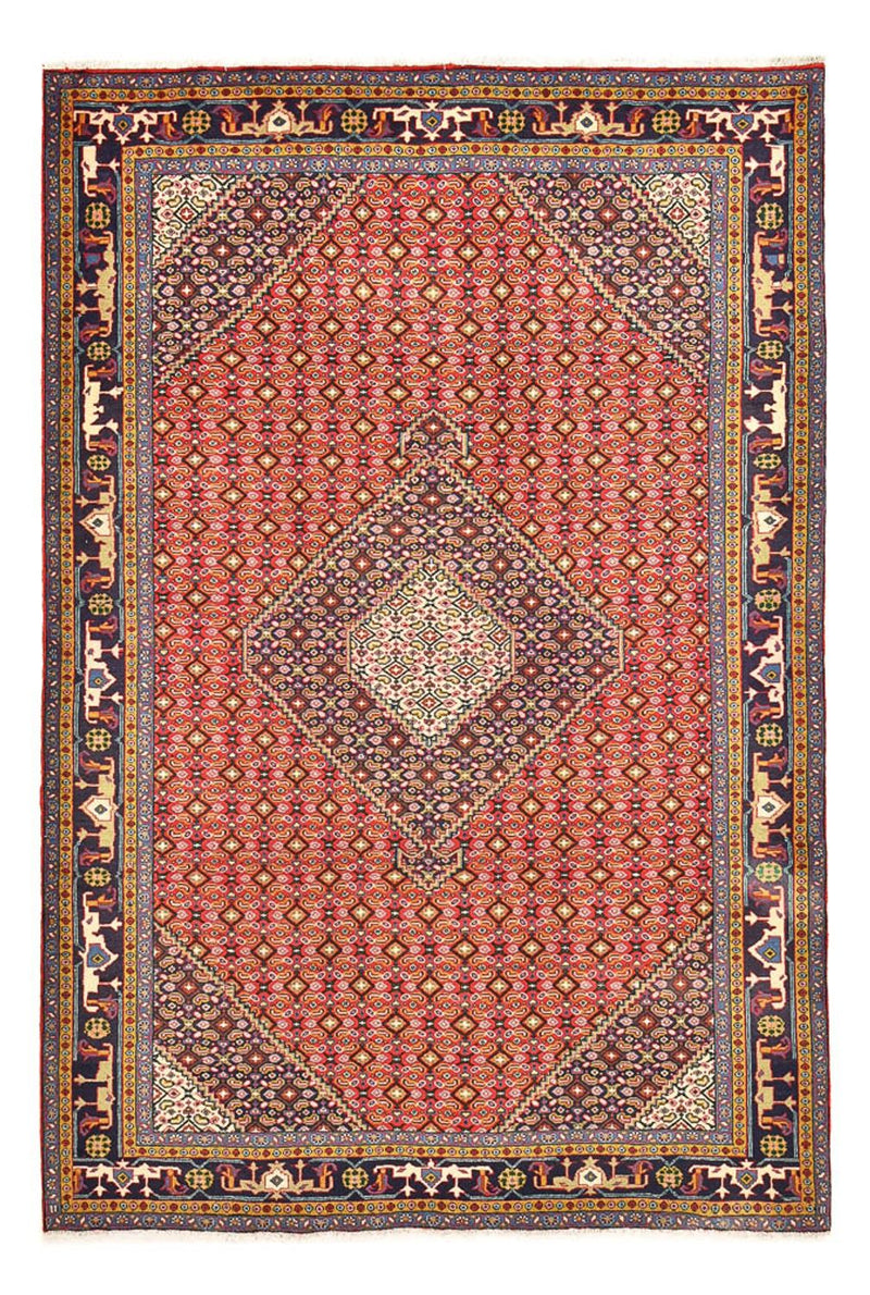 Perski dywan - Nomadyczny - 287 x 202 cm - jasna czerwień