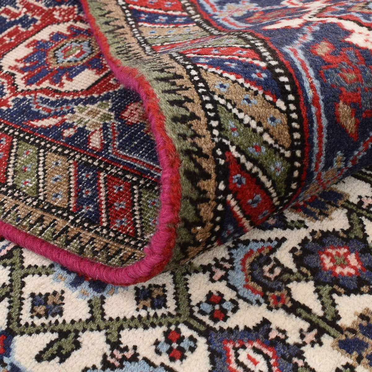 Perski dywan - Nomadyczny - 289 x 204 cm - czerwony