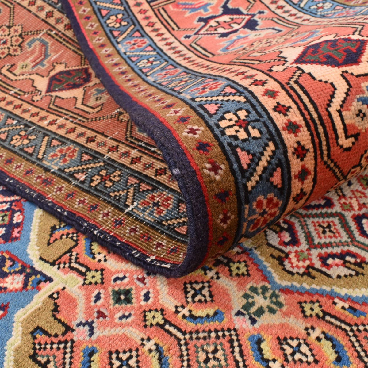 Perski dywan - Nomadyczny - 282 x 193 cm - jasna czerwień