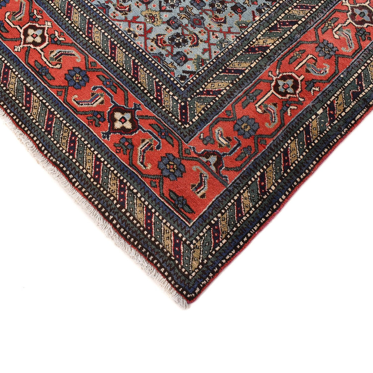 Perski dywan - Nomadyczny - 310 x 232 cm - jasnoniebieski