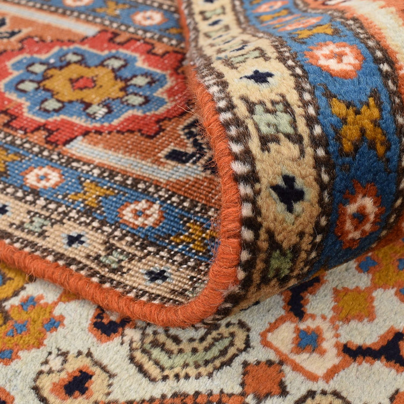 Dywan perski - Tabriz - 302 x 197 cm - ciemny beż