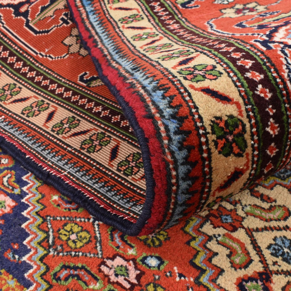 Perski dywan - Nomadyczny - 288 x 199 cm - bordowa czerwień