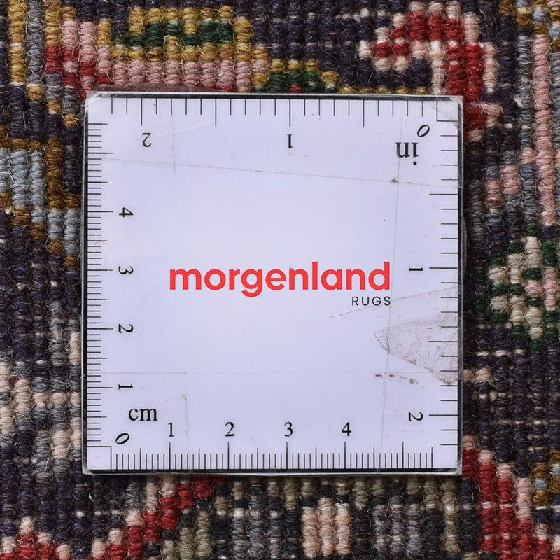 Perski dywan - Nomadyczny - 288 x 191 cm - ciemna czerwień