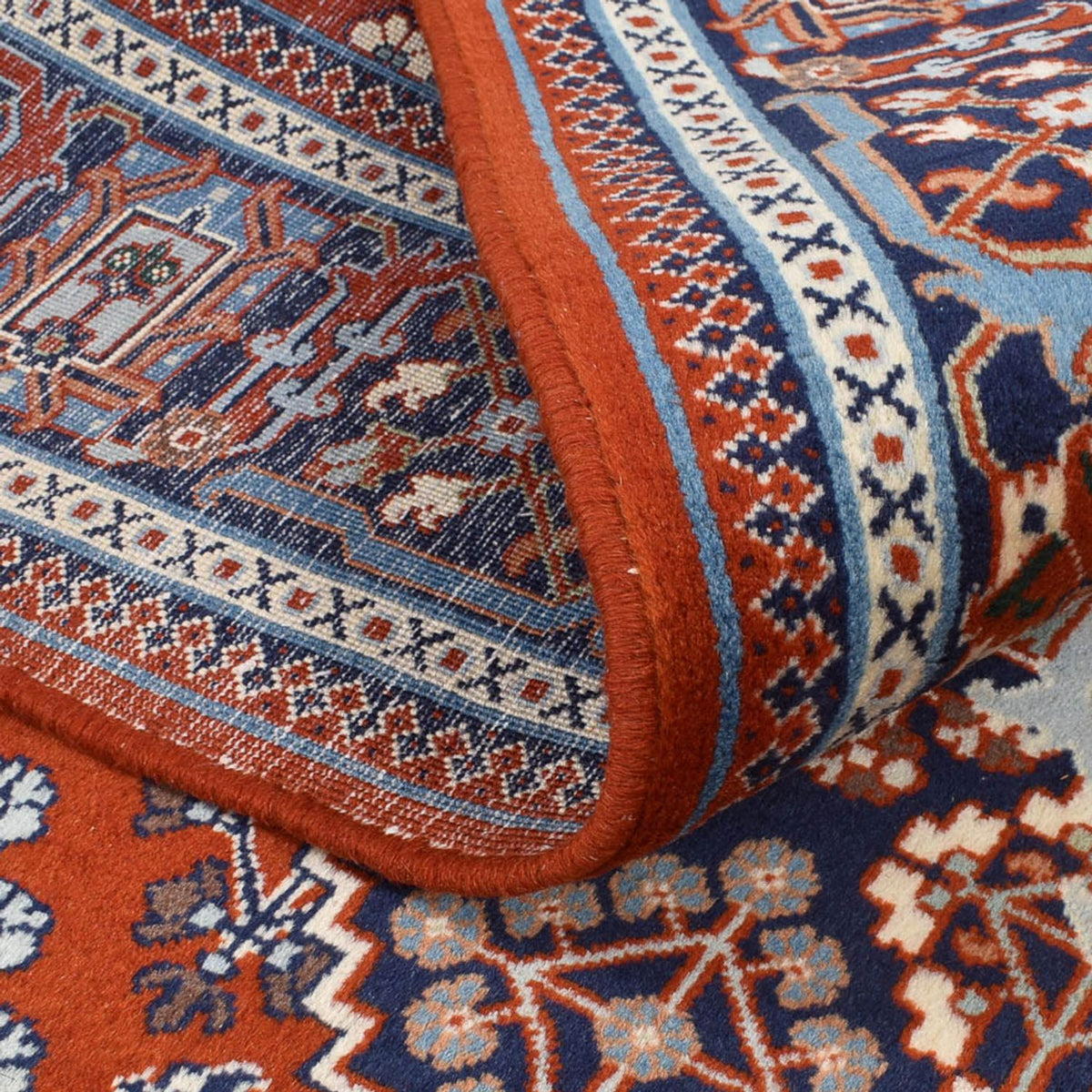 Perski dywan - Nomadyczny - 255 x 165 cm - czerwony