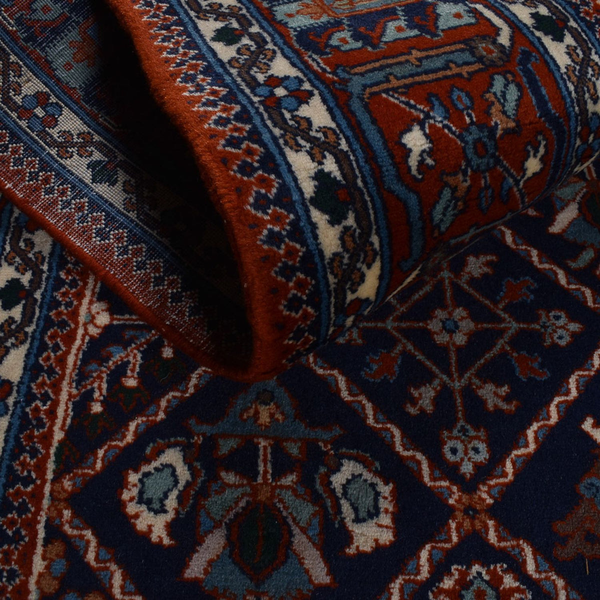 Perski dywan - Nomadyczny - 300 x 202 cm - czerwień winna