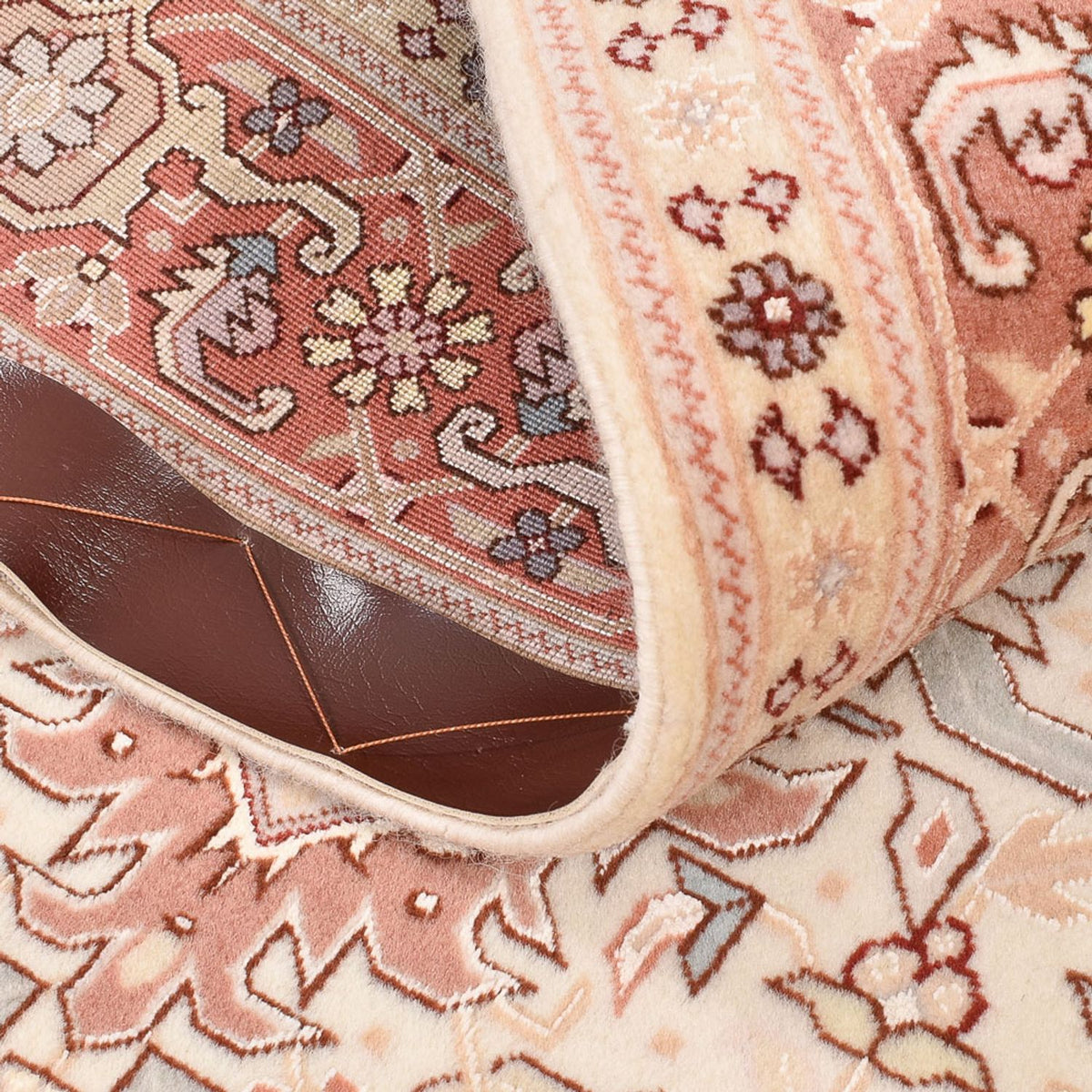 Dywan perski - Tabriz - Królewski - 153 x 100 cm - jasny beż