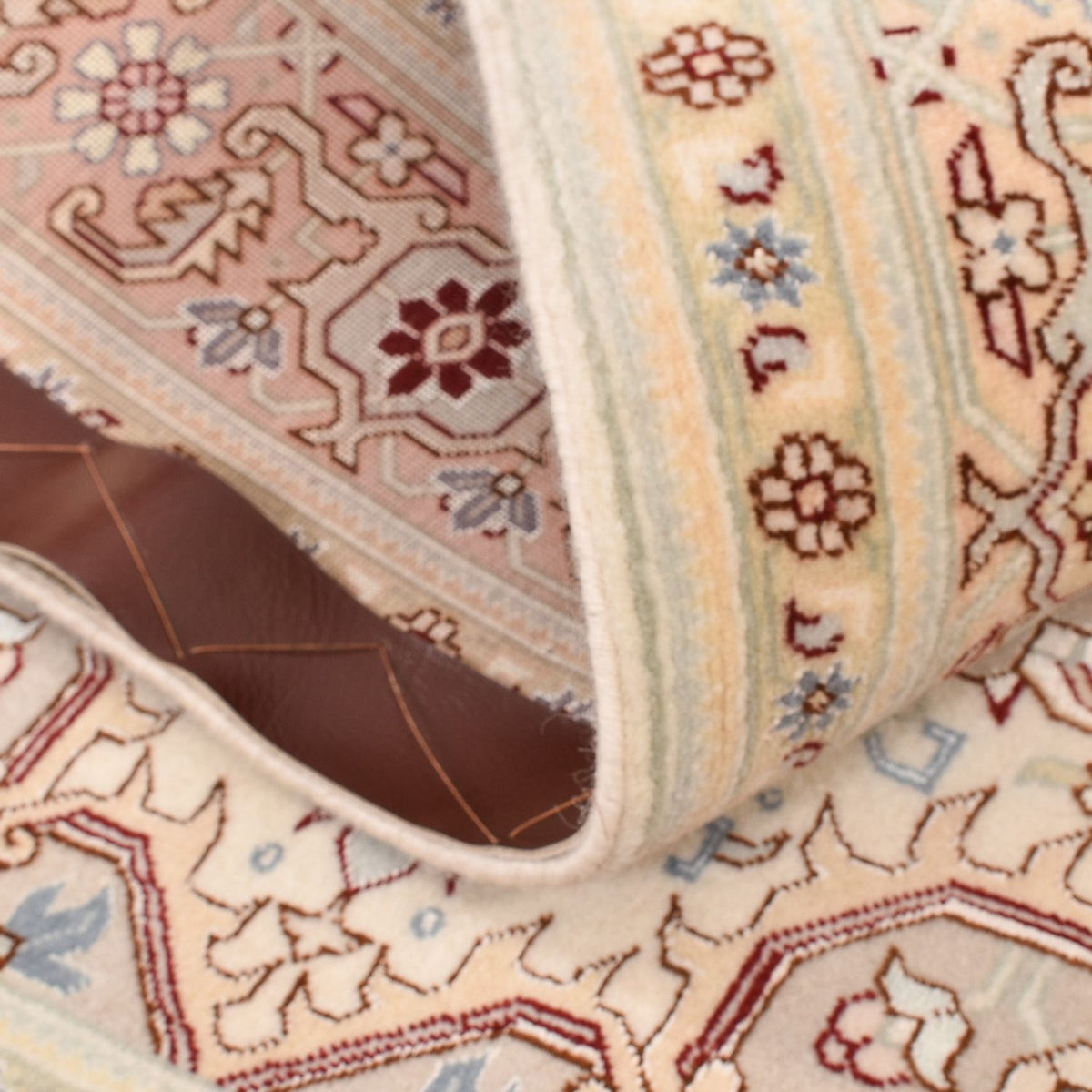 Dywan perski - Tabriz - Królewski - 148 x 100 cm - jasny beż