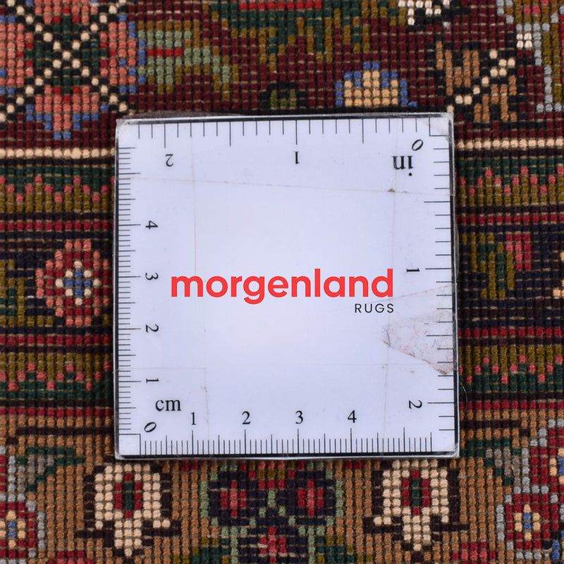 Dywan perski - Tabriz - Królewski - 402 x 303 cm - ciemny beż