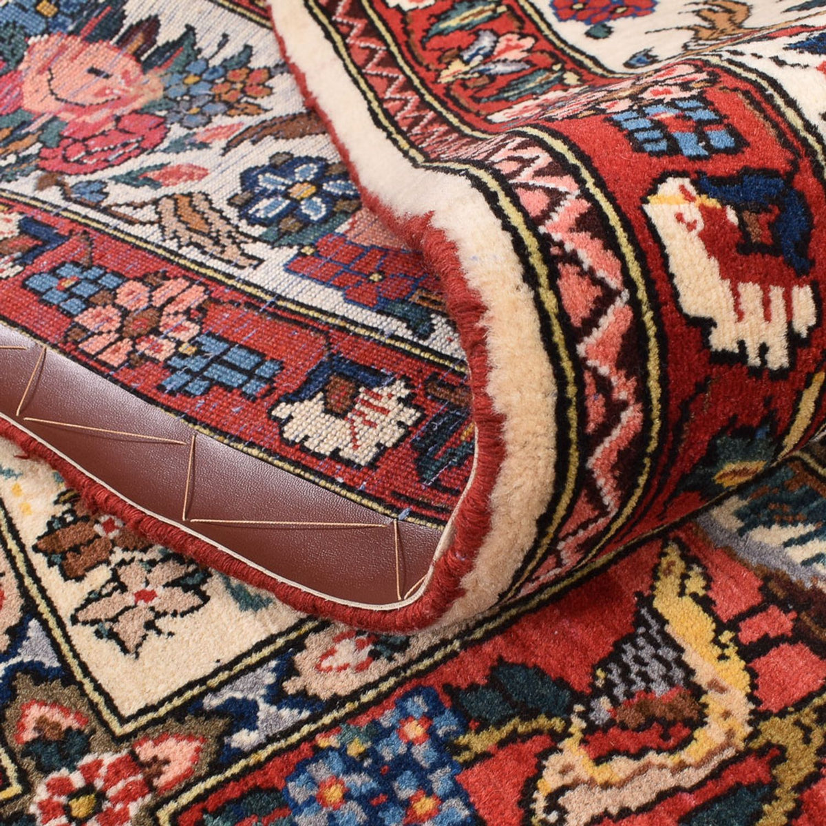 Perski dywan - Nomadyczny kwadratowy  - 211 x 210 cm - wielokolorowy