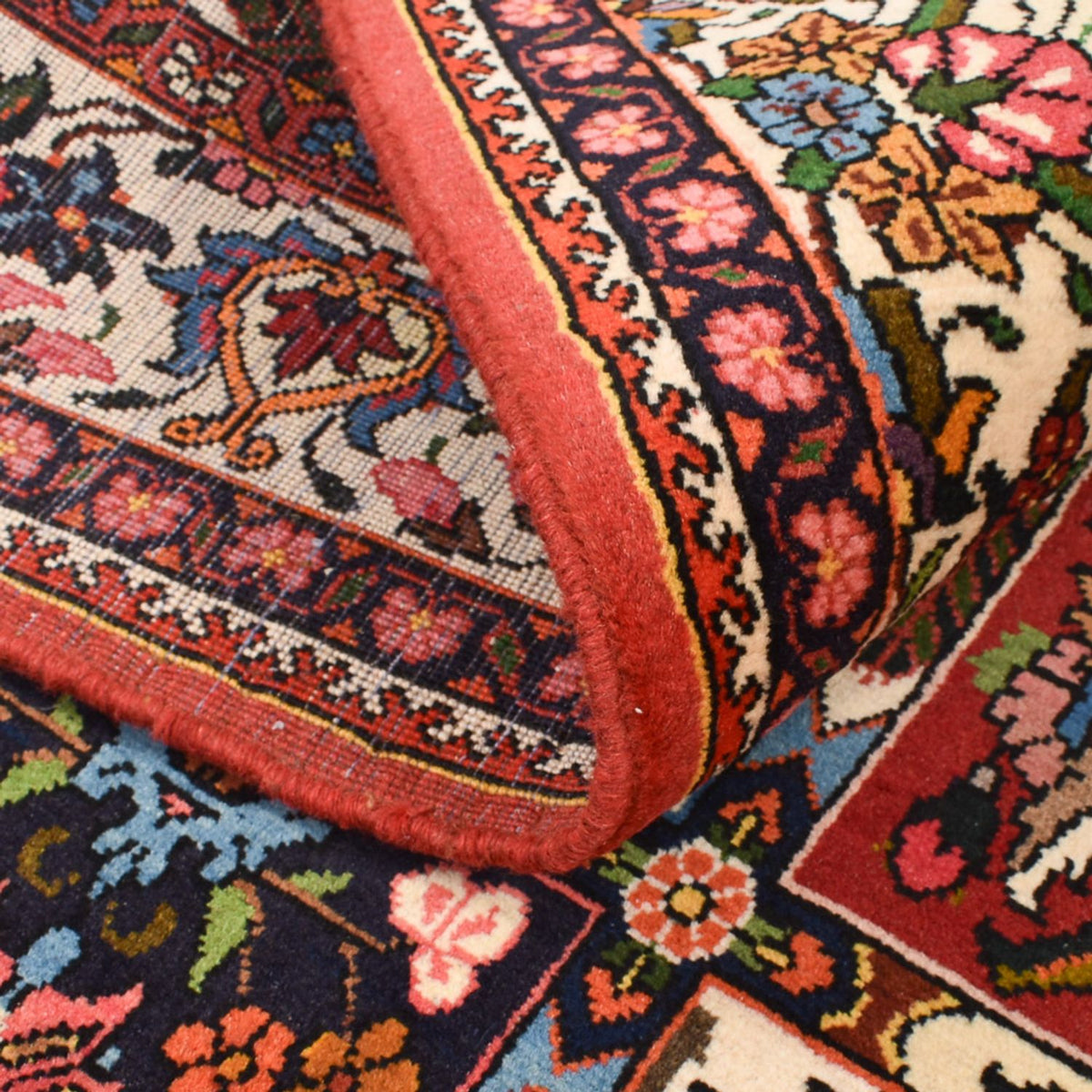 Perski dywan - Nomadyczny - 197 x 132 cm - wielokolorowy