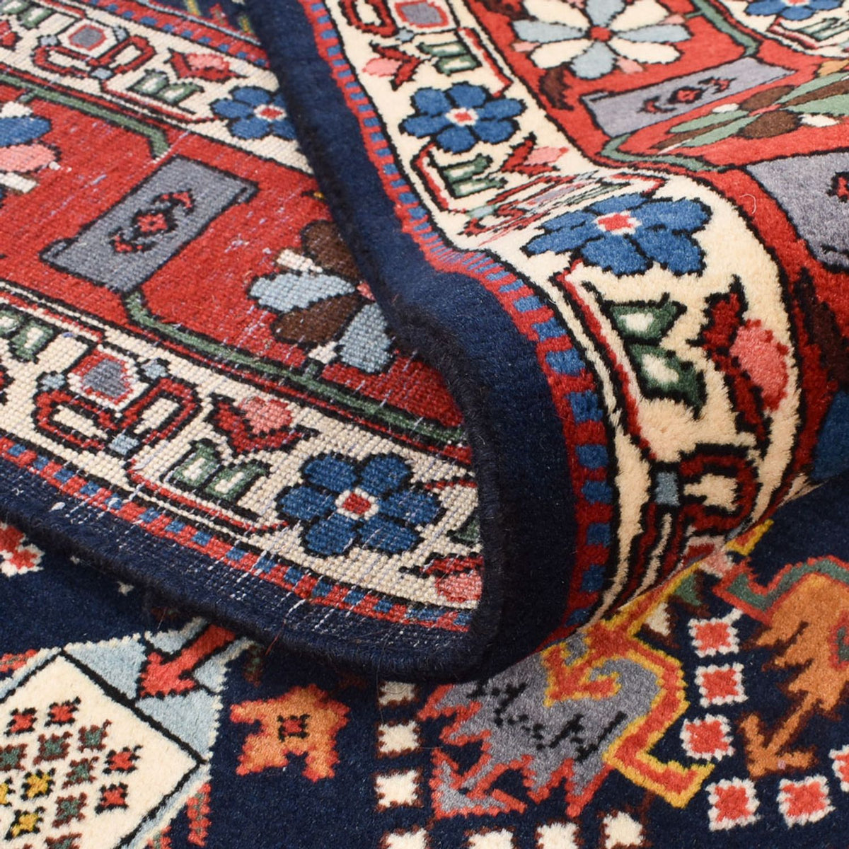 Perski dywan - Nomadyczny - 206 x 140 cm - wielokolorowy