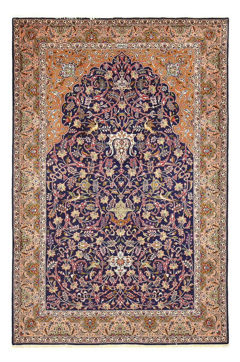 Dywan perski - Tabriz - Królewski - 299 x 197 cm - fioletowy