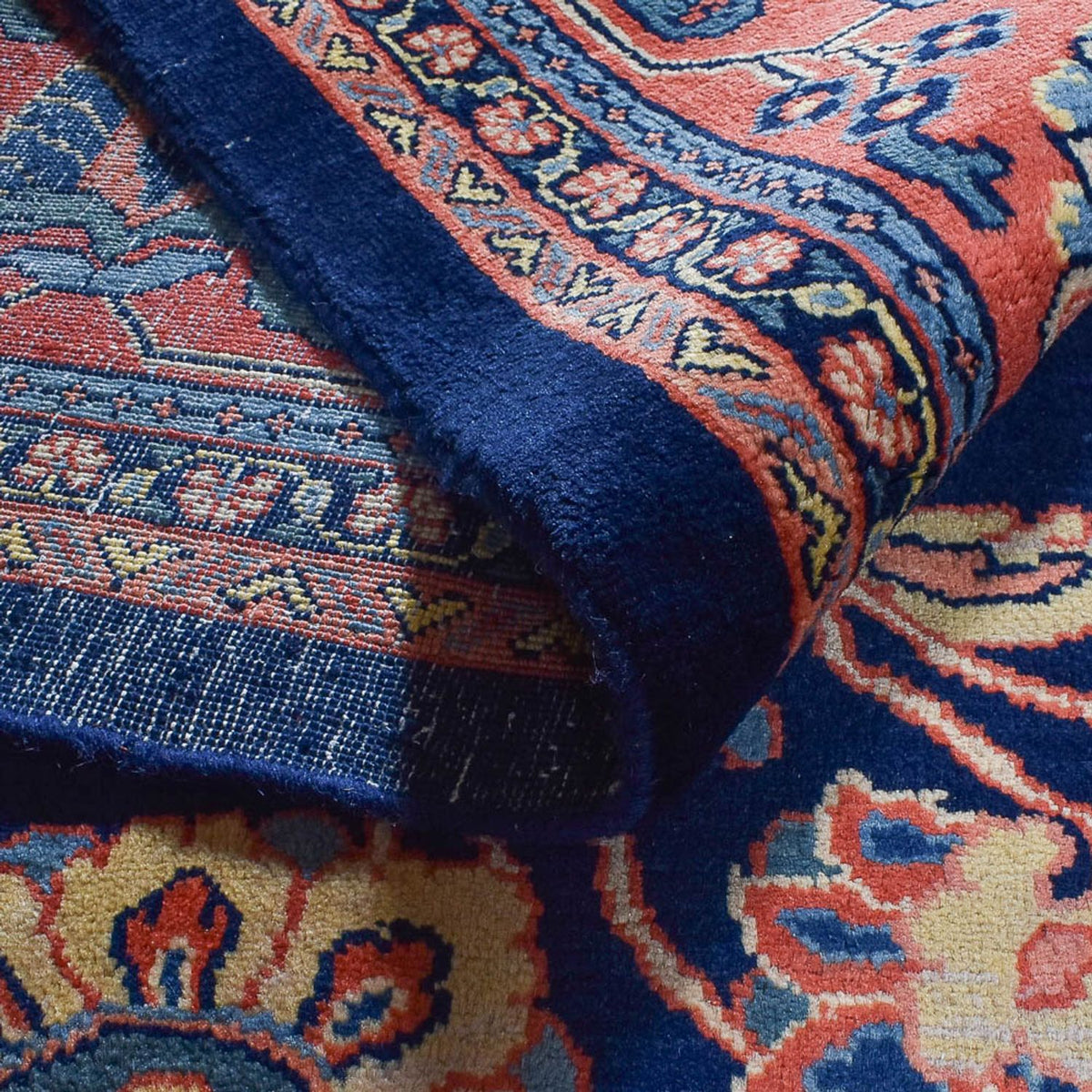 Dywan perski - Klasyczny - 360 x 273 cm - ciemnoniebieski