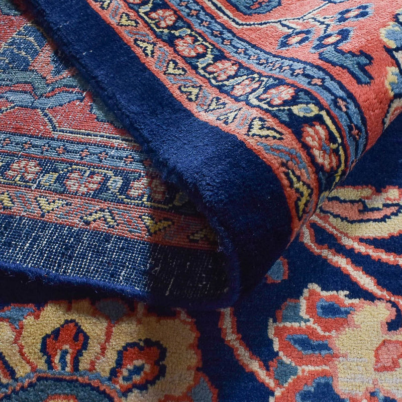 Dywan perski - Klasyczny - 360 x 273 cm - ciemnoniebieski