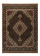 Dywan perski - Tabriz - Królewski - 202 x 150 cm - ciemnobrązowy