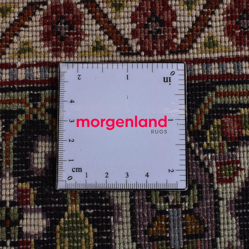 Dywan perski - Tabriz - Królewski - 202 x 150 cm - ciemnobrązowy