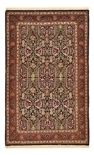 Perski dywan - Ghom - Królewski - 163 x 99 cm - piaskowy