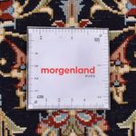 Biegacz Perski dywan - Ghom - Królewski - 196 x 54 cm - ciemnoniebieski