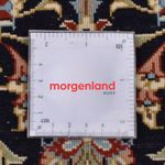 Biegacz Perski dywan - Ghom - Królewski - 196 x 54 cm - ciemnoniebieski