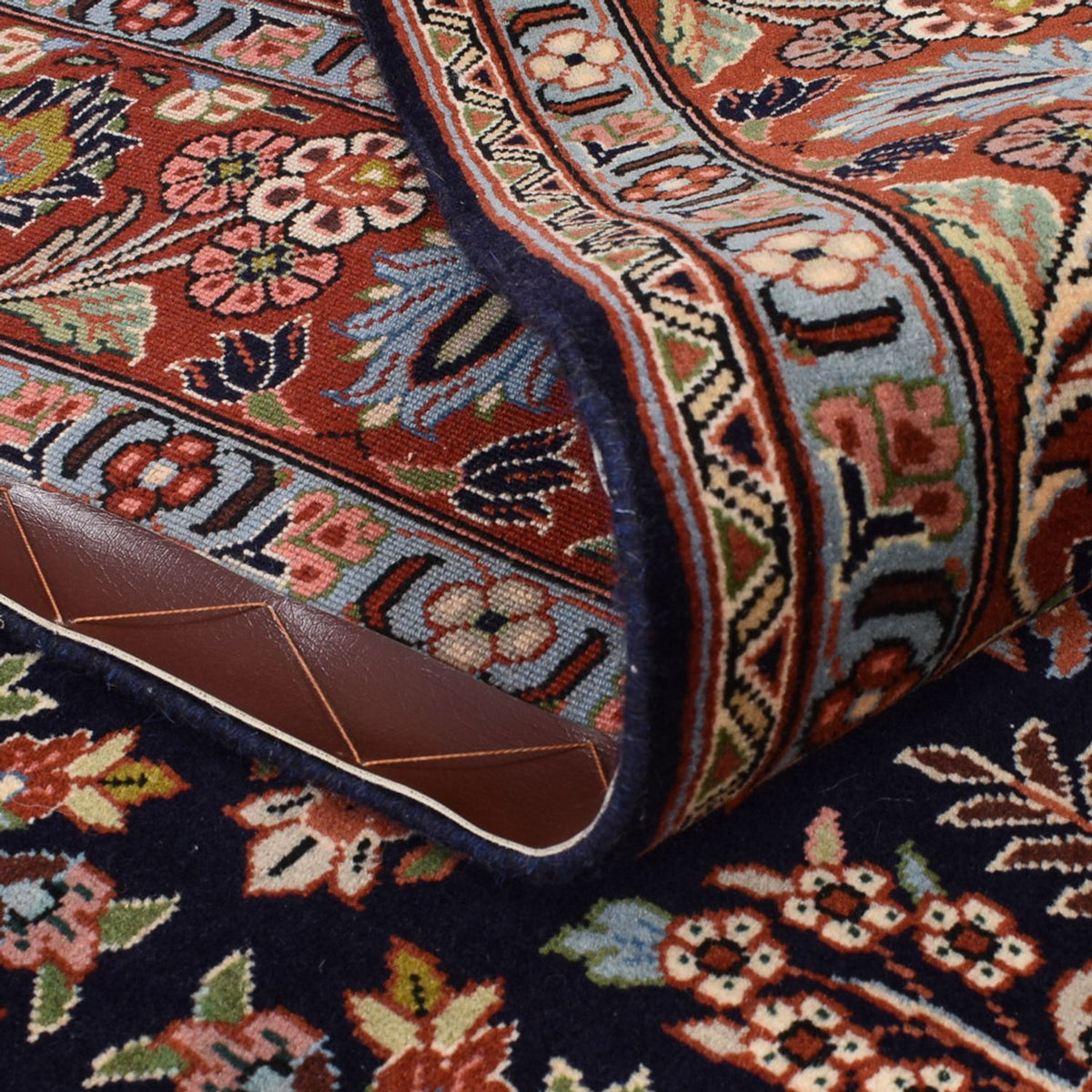 Dywan perski - Klasyczny - 243 x 172 cm - ciemnoniebieski