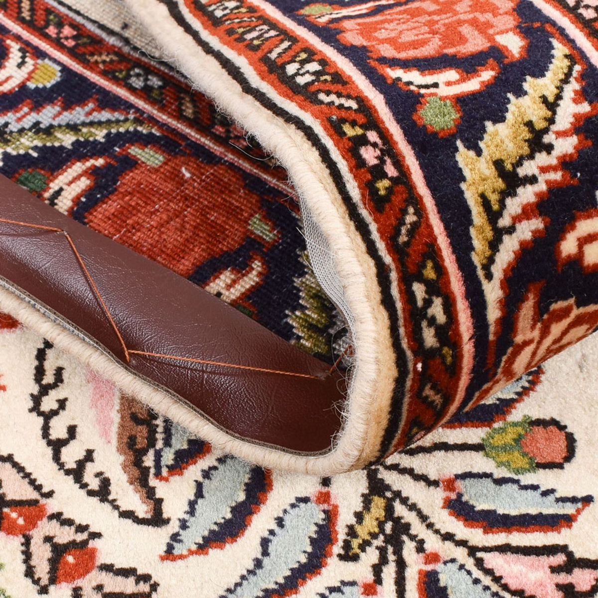 Biegacz Dywan perski - Bijar - 317 x 60 cm - beżowy