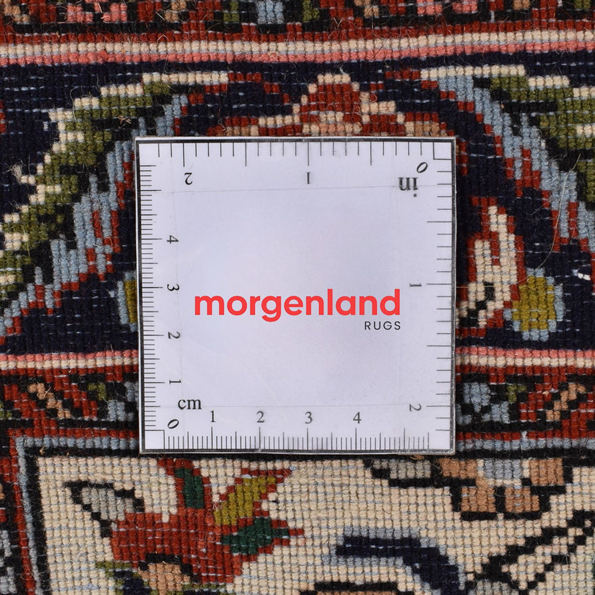 Biegacz Dywan perski - Bijar - 317 x 60 cm - beżowy