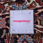 Dywan perski - Bijar okrągły  - 300 x 300 cm - jasna czerwień