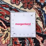 Dywan perski - Bijar okrągły  - 150 x 150 cm - czerwony