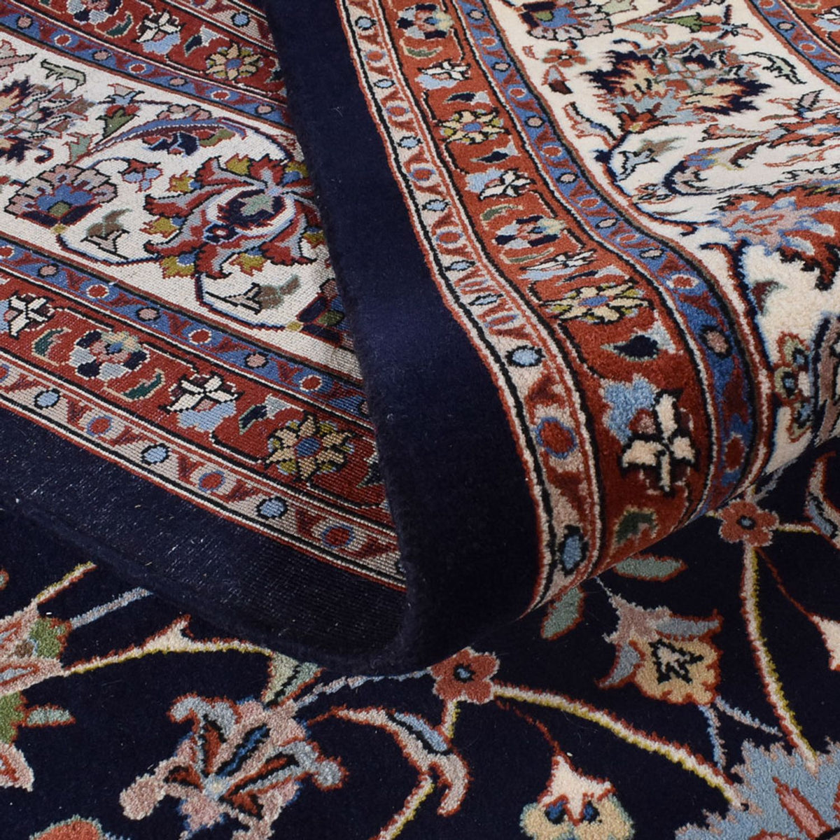 Dywan perski - Klasyczny - Royal - 346 x 251 cm - ciemnoniebieski