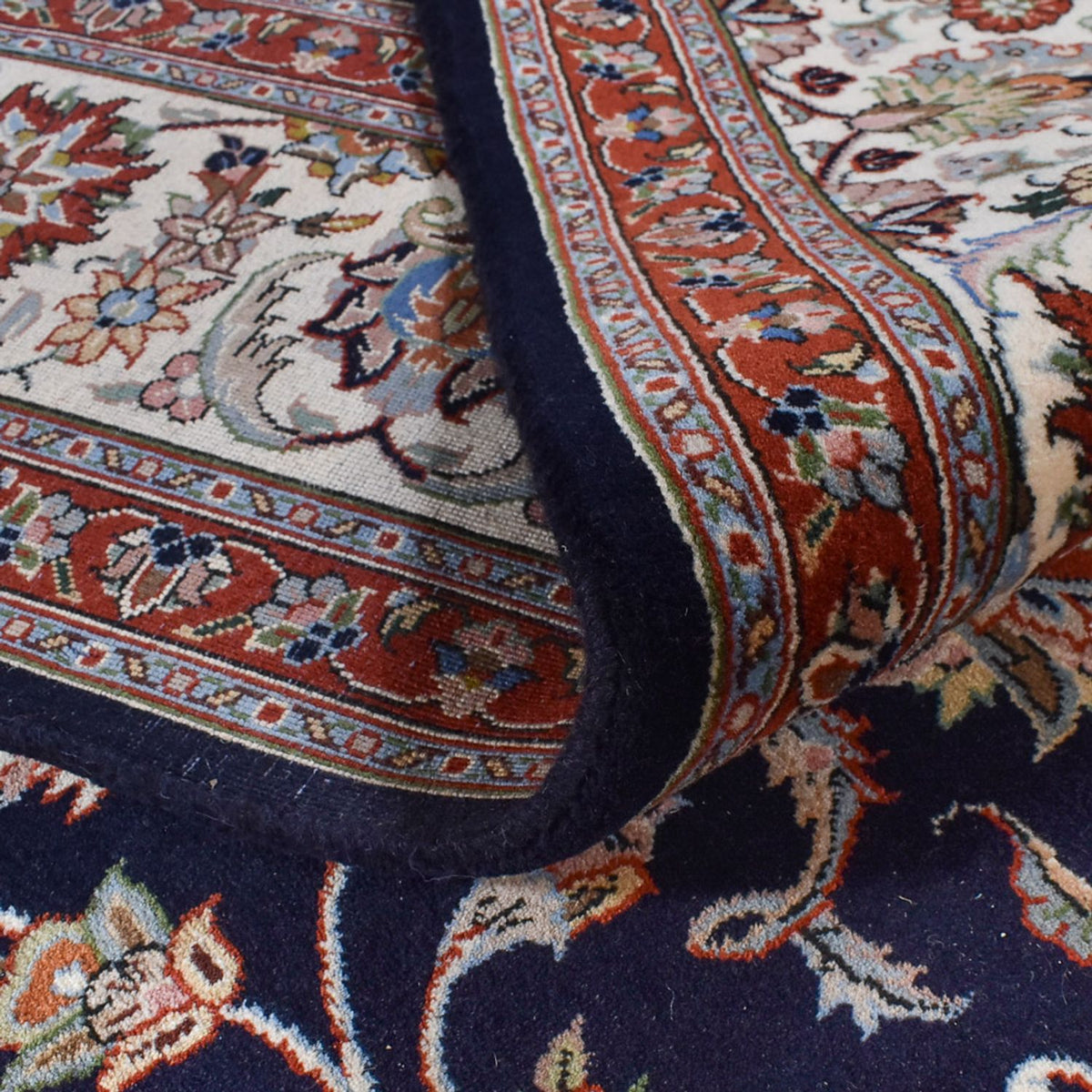 Dywan perski - Klasyczny - Royal - 350 x 248 cm - ciemnoniebieski