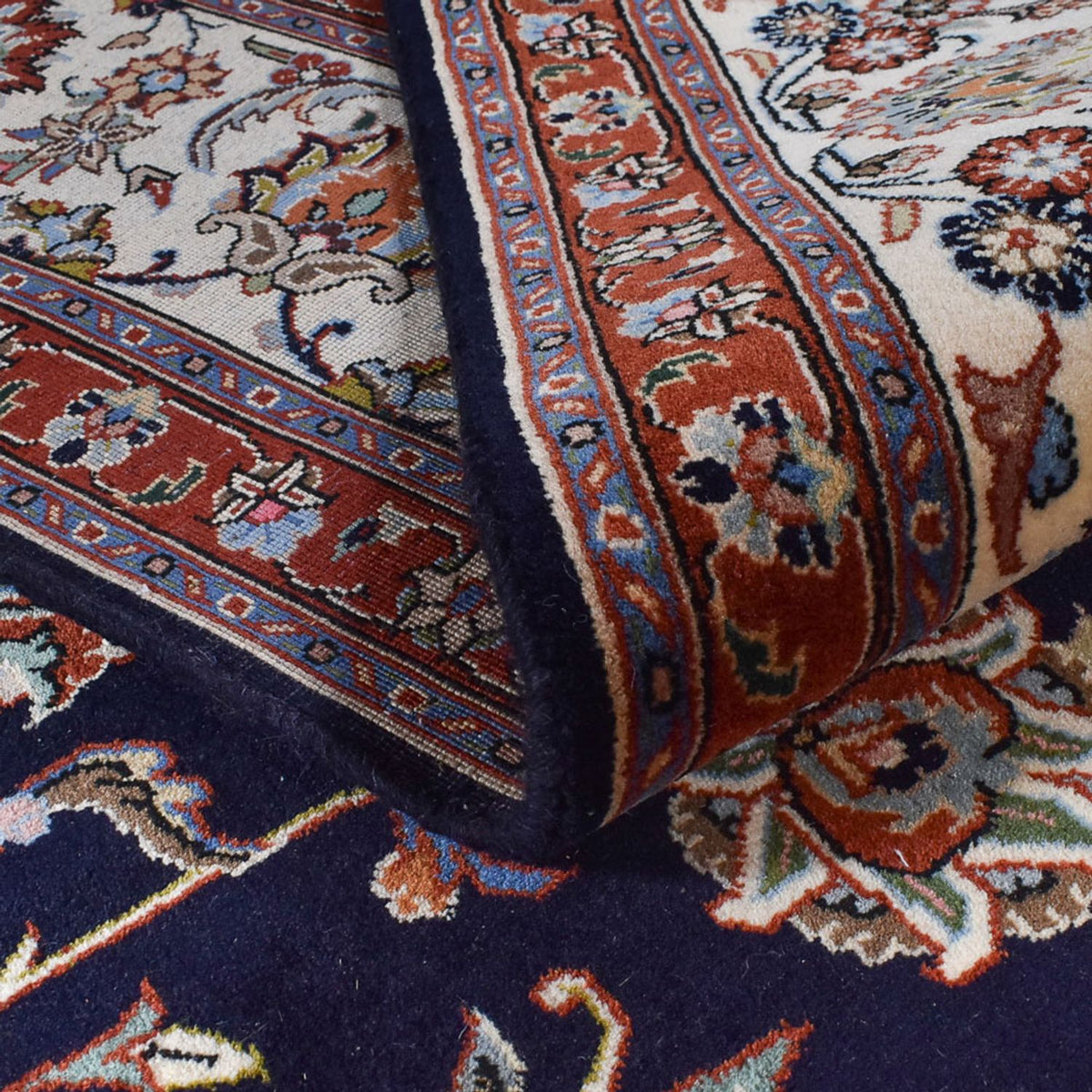 Dywan perski - Klasyczny - Royal - 347 x 248 cm - ciemnoniebieski