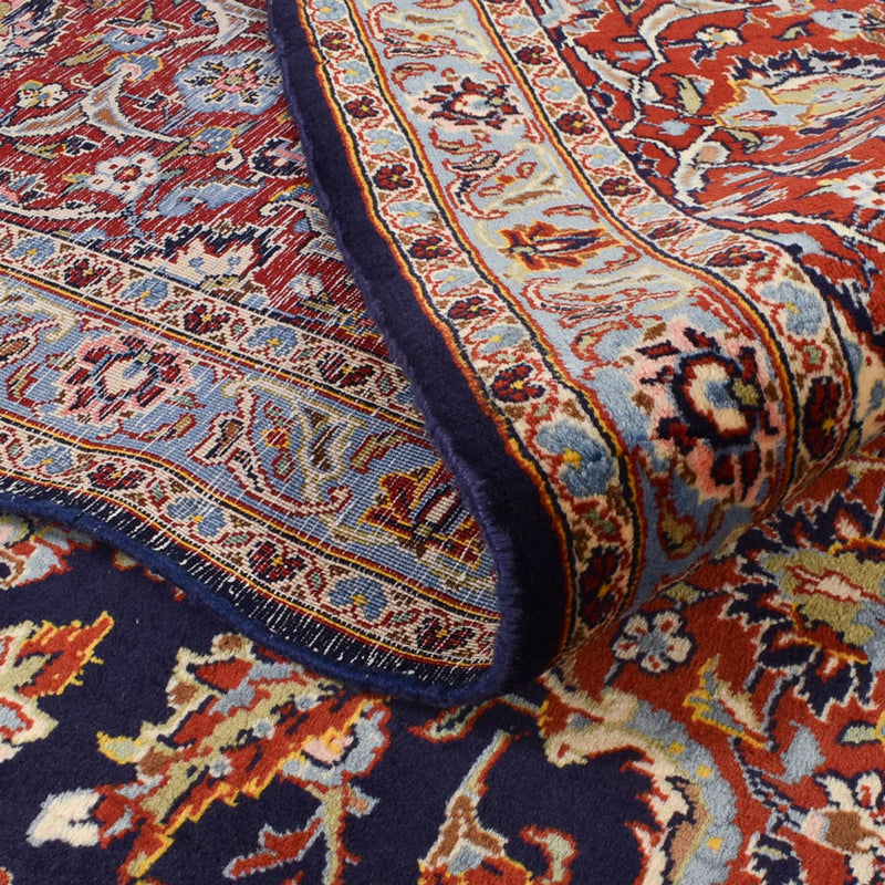 Dywan perski - Keshan - 424 x 308 cm - ciemnoniebieski