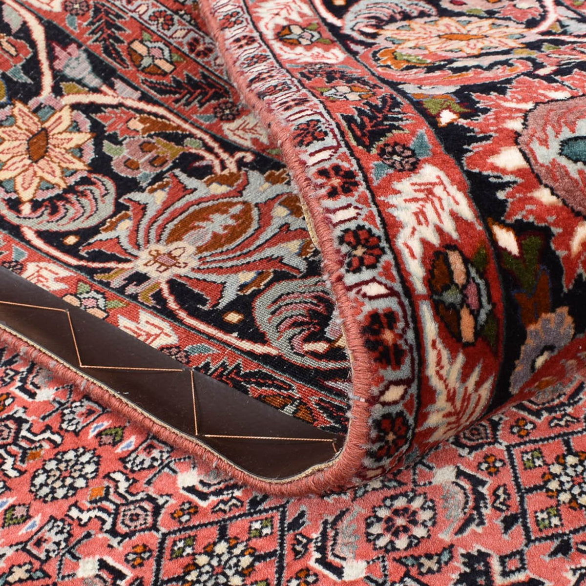 Dywan perski - Bijar - 250 x 200 cm - ciemna czerwień