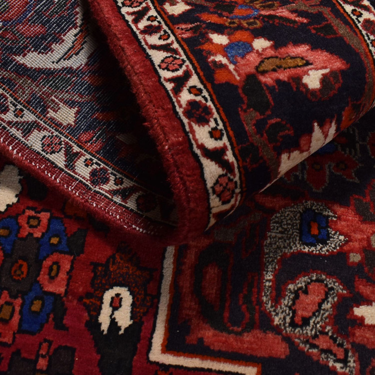 Perski dywan - Nomadyczny - 313 x 203 cm - ciemna czerwień