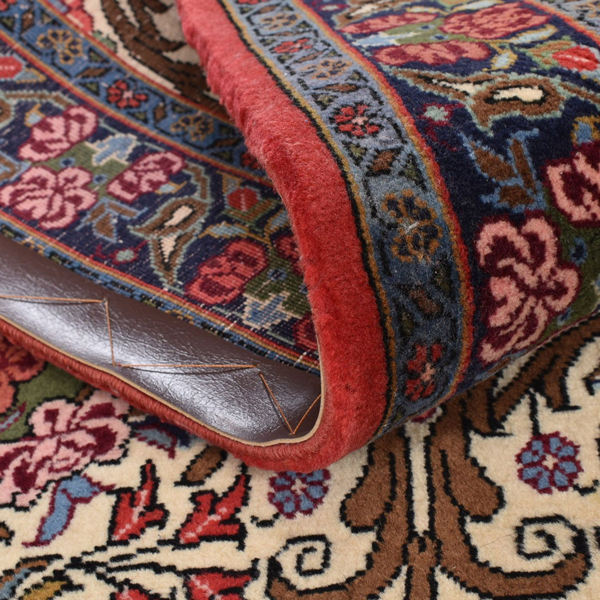 Biegacz Dywan perski - Bijar - 400 x 92 cm - beżowy