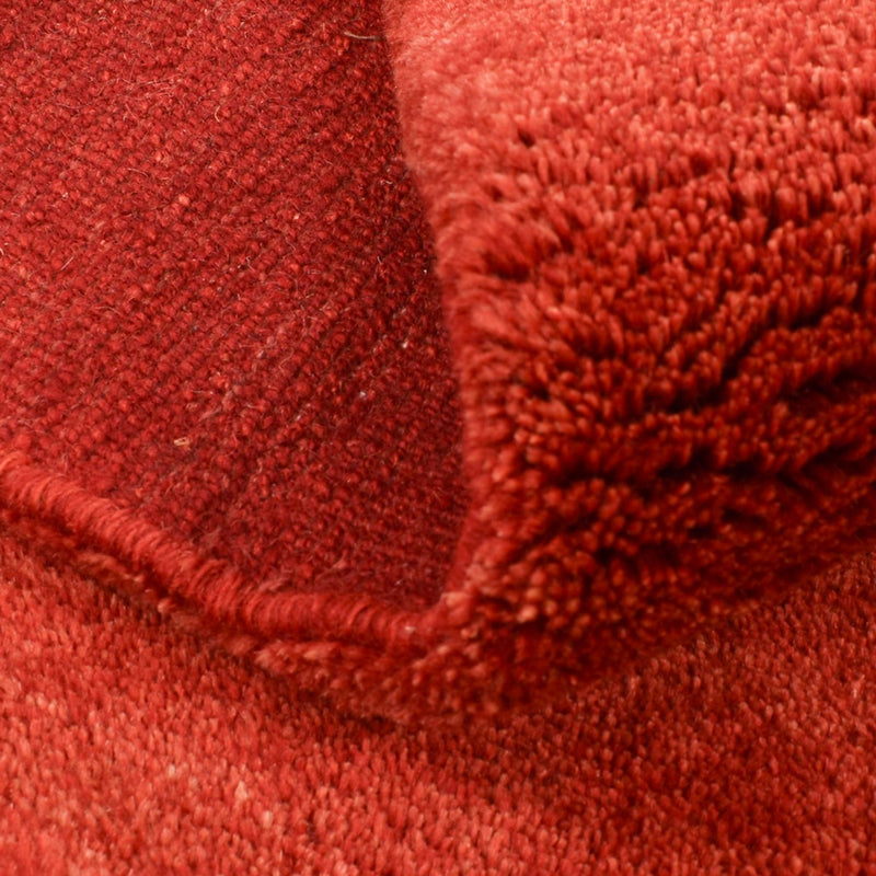 Dywan Gabbeh - perski - 177 x 126 cm - czerwony