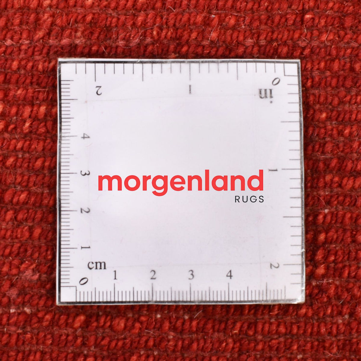 Dywan Gabbeh - perski - 177 x 126 cm - czerwony