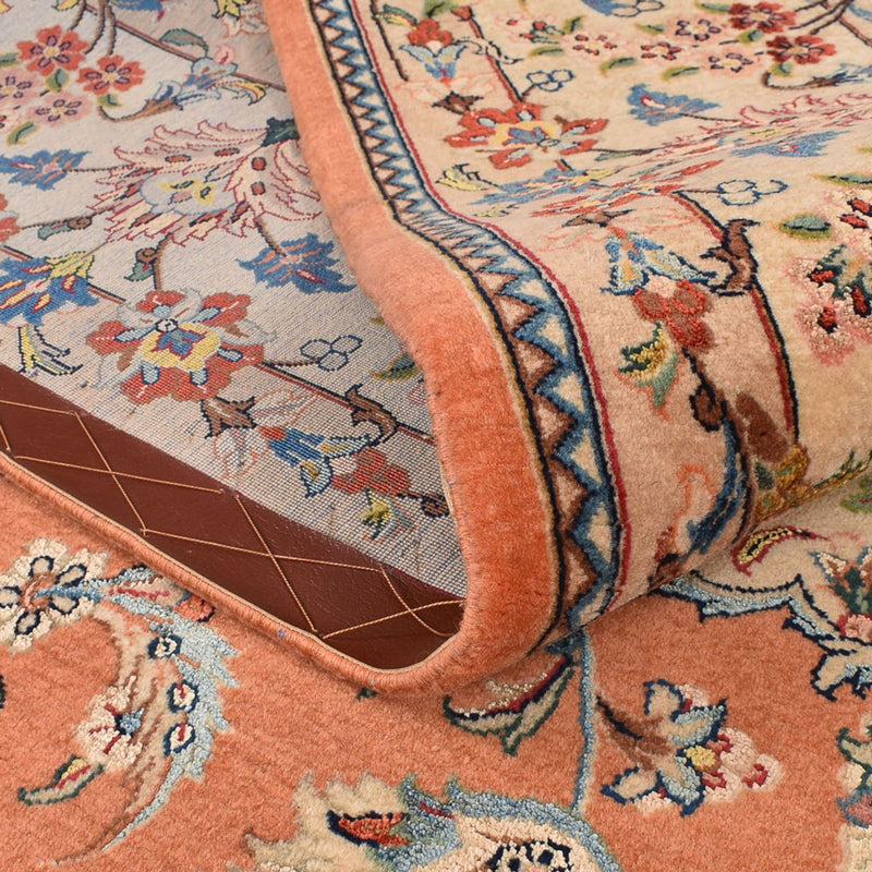 Perski dywan - Ghom - Królewski - 255 x 201 cm - terakota