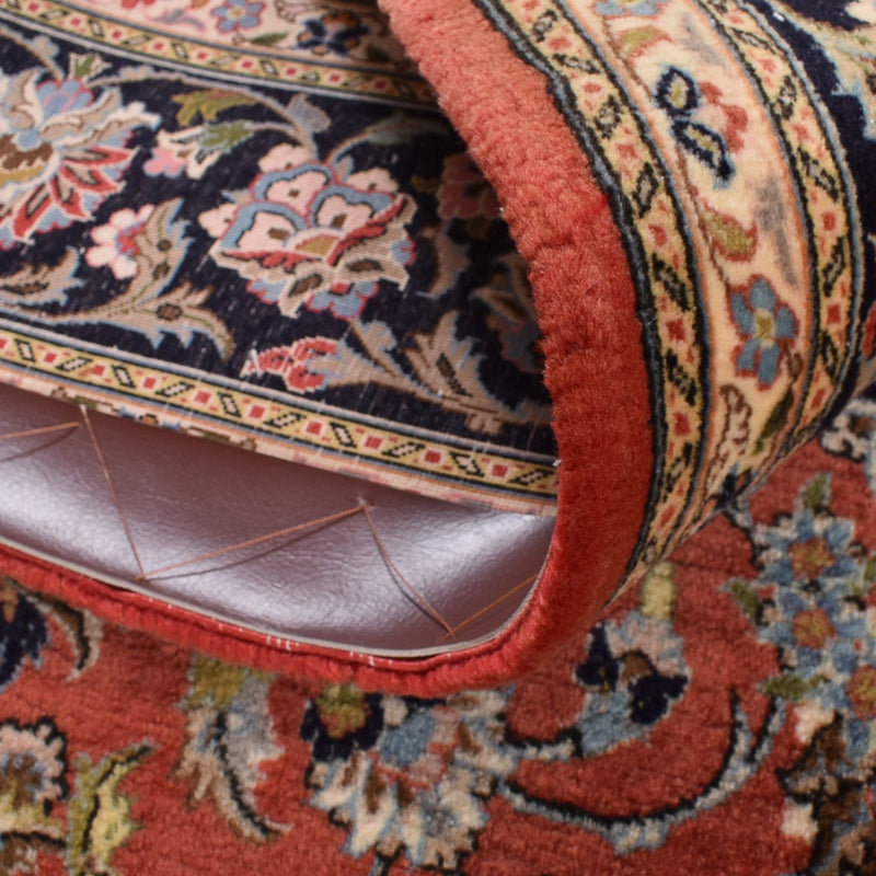 Perski dywan - Ghom - Królewski - 220 x 141 cm - czerwony