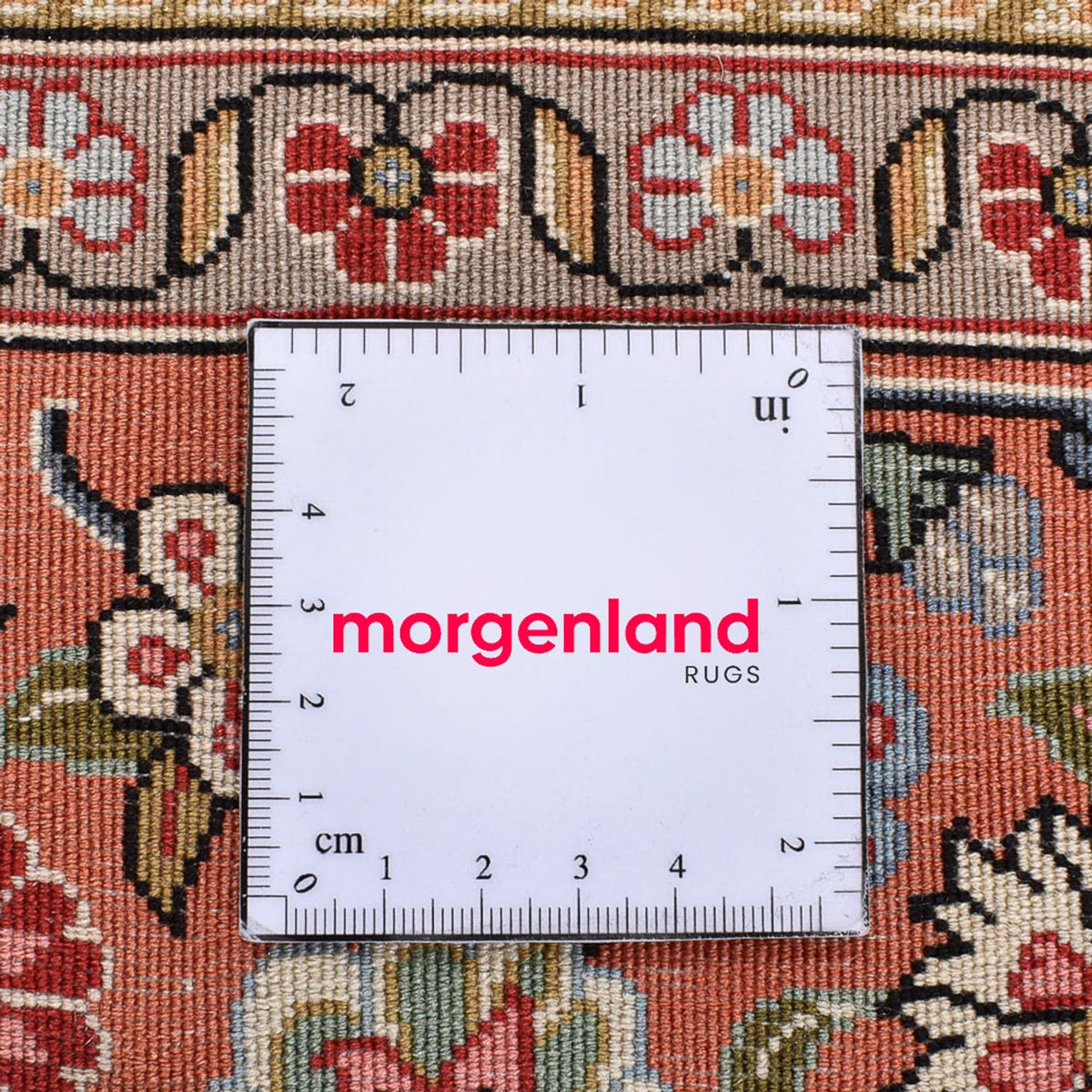 Perski dywan - Ghom - Królewski - 208 x 137 cm - ciemnoniebieski