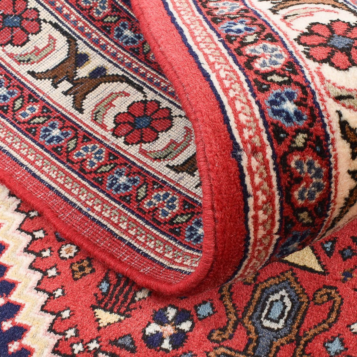 Perski dywan - Nomadyczny - 160 x 100 cm - czerwony