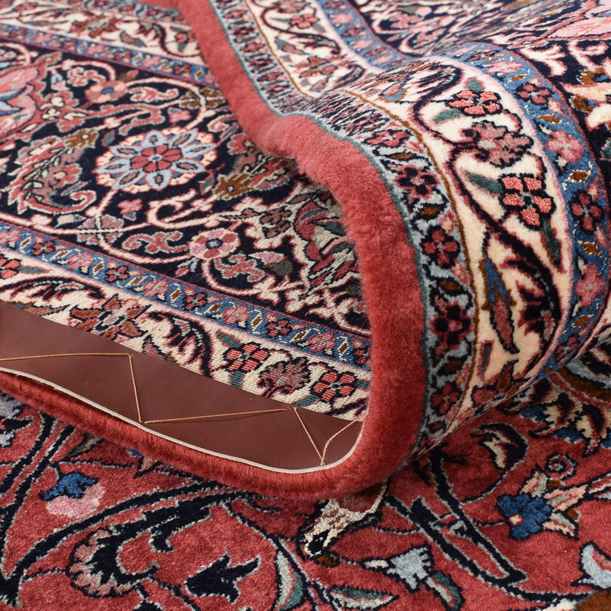 Dywan perski - Bijar - 410 x 304 cm - czerwony