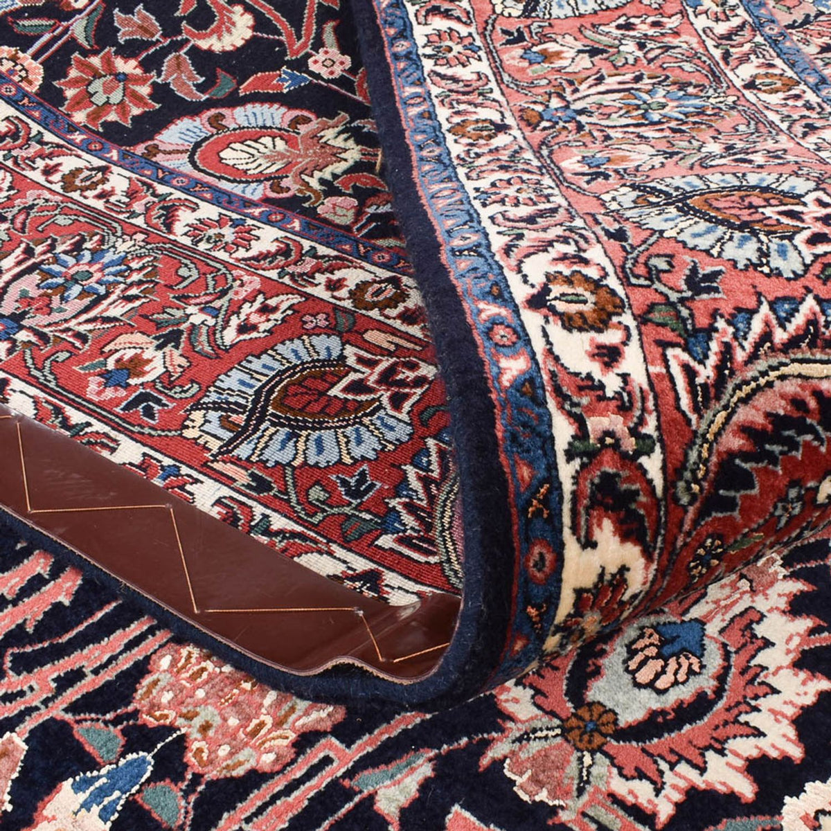 Dywan perski - Bijar - 370 x 202 cm - rdza