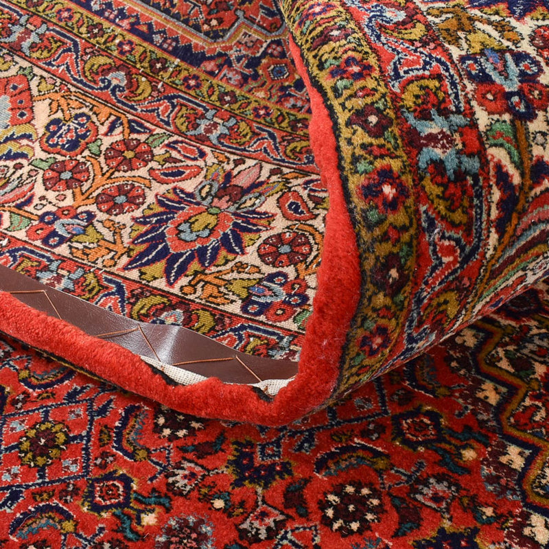 Dywan perski - Bijar - 294 x 260 cm - czerwony