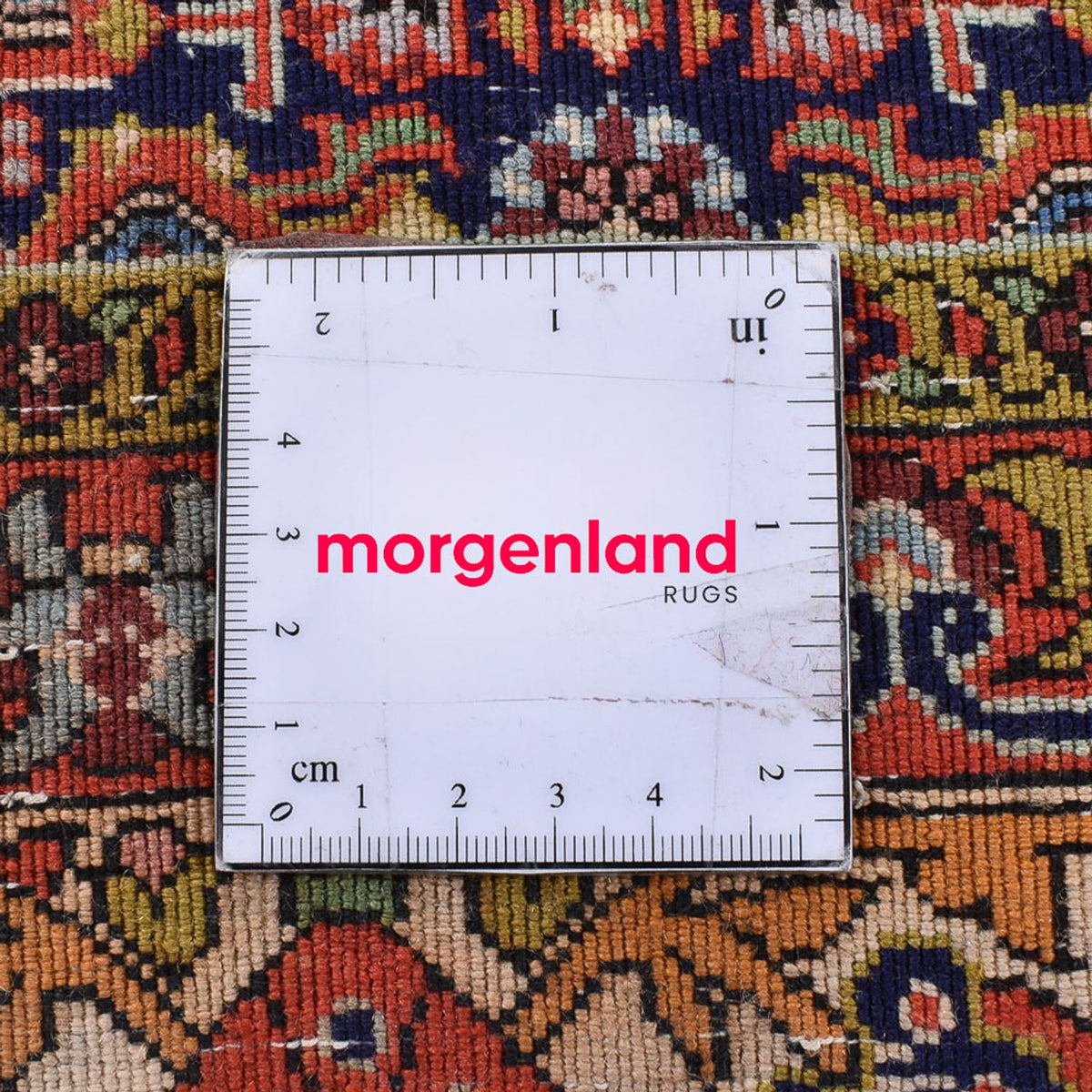 Dywan perski - Bijar - 294 x 260 cm - czerwony