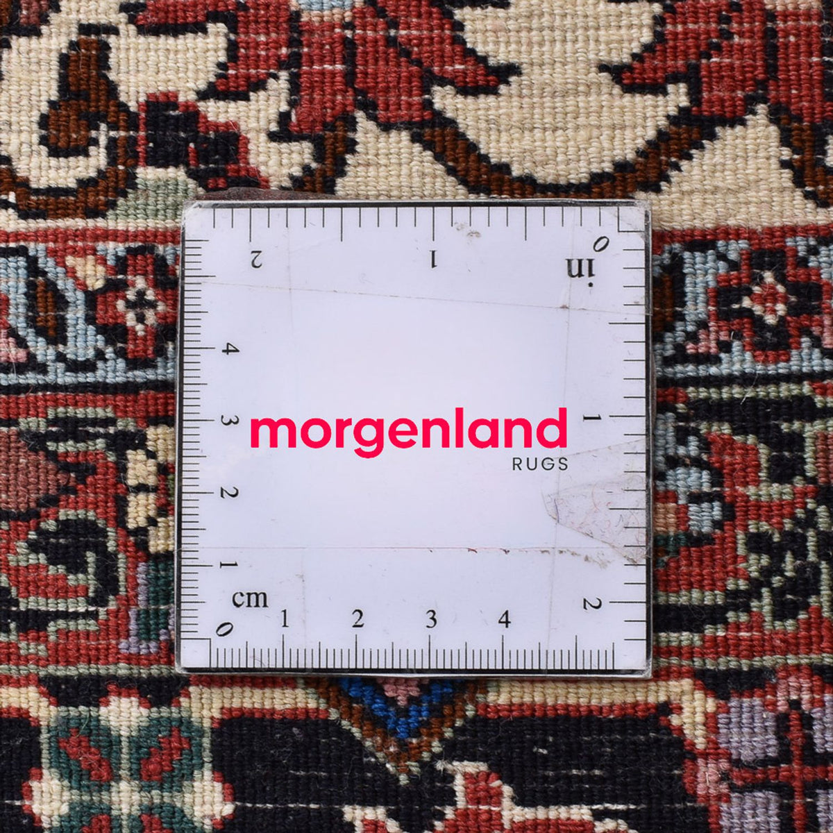 Dywan perski - Bijar - 300 x 253 cm - wielokolorowy